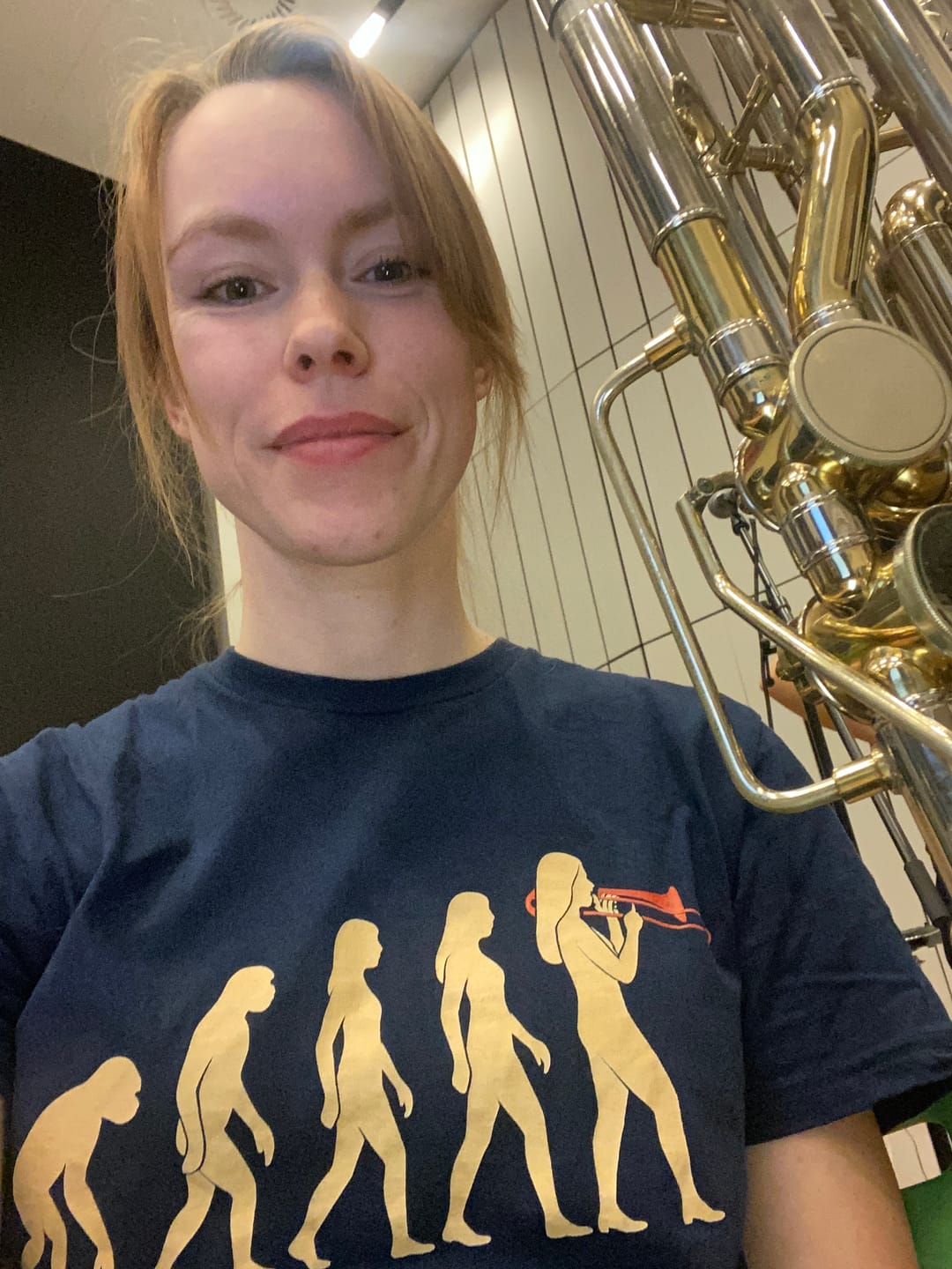 Customer photo review of Evo Trombone F T-Shirt