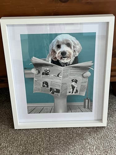Customer photo review of Important meeting - Personalised Poster