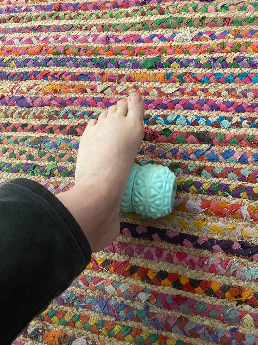 Customer photo review of Portable Vibrating Massage Roller - Vibit ROLL