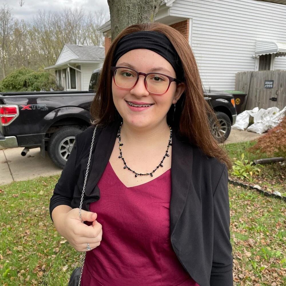 Customer photo review of Glueless Headband Ponytail Wig – Easy Wear & Natural Look