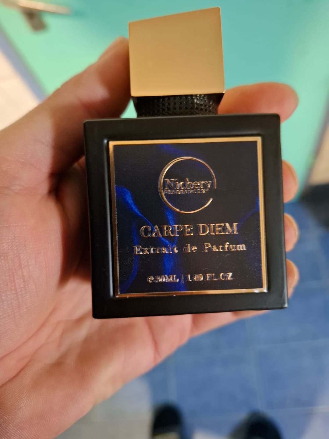 Customer photo review of Nichery Carpe Diem Extrait de Parfum - Férfi 50ml