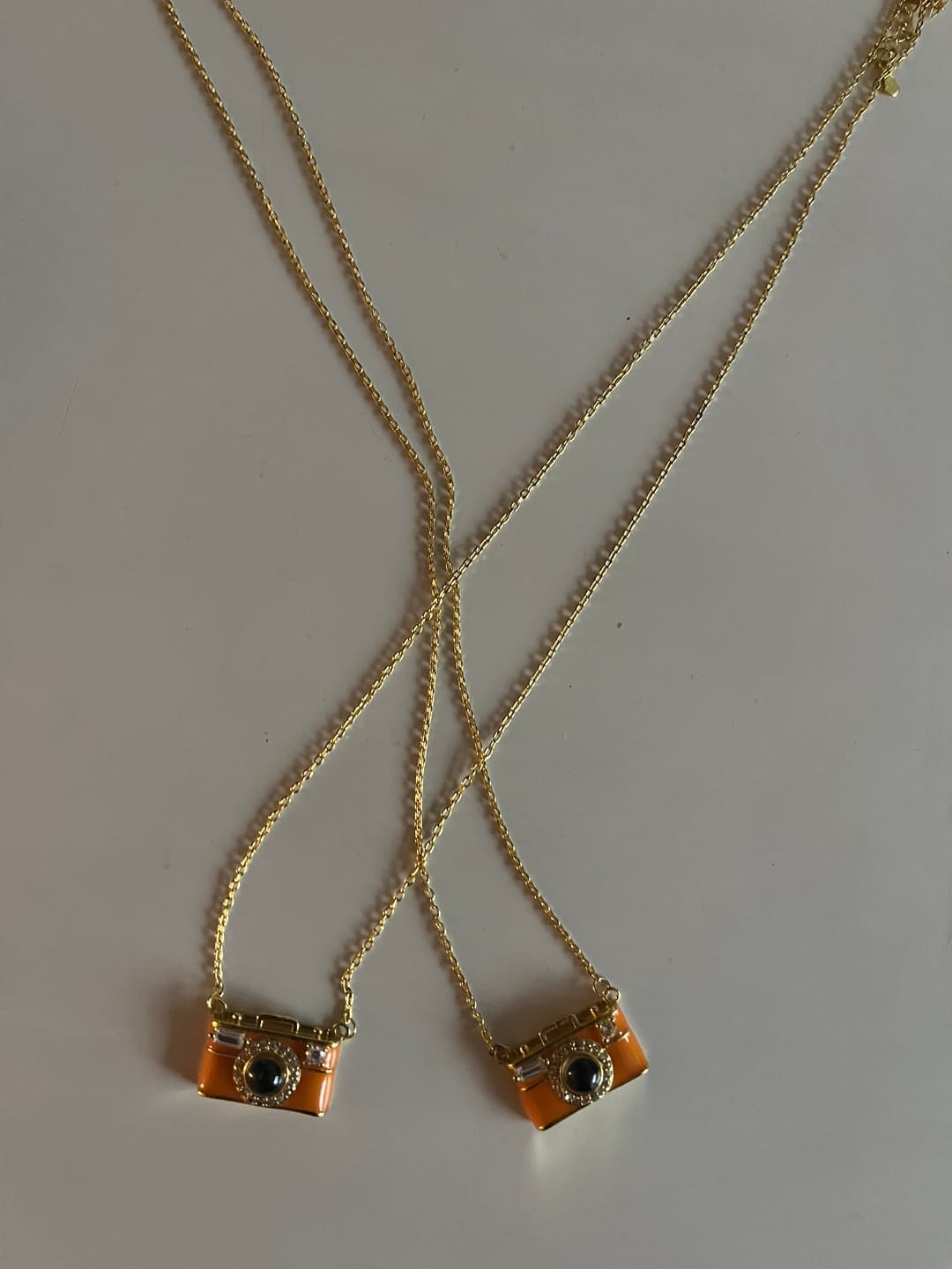 Customer photo review of Custom Camera Projection Necklace