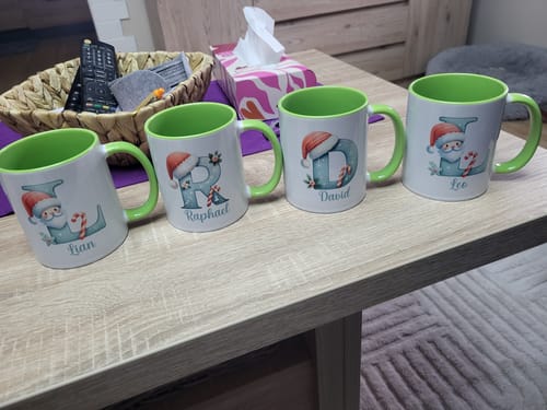 Customer photo review of Tasse Personalisiert - Weihnachtstasse 2