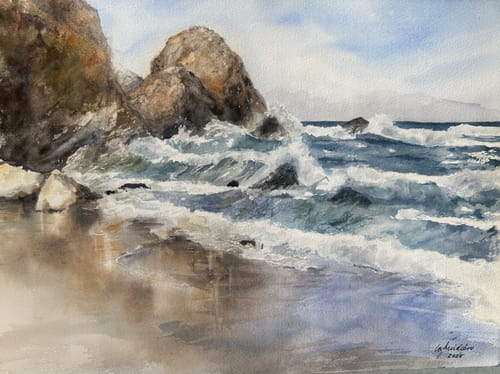 Customer photo review of Arches - Block Acuarela Grano Fino 300 g/m2 20 h