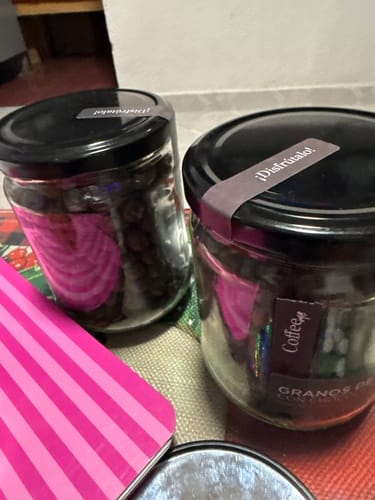 Customer photo review of Granos de café cubierto con chocolate | Chococafé (290g)