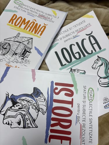 Recenzie cu fotografie de la un client despre Pachet Bacalaureat (Română + Istorie + Logică) Bacademia