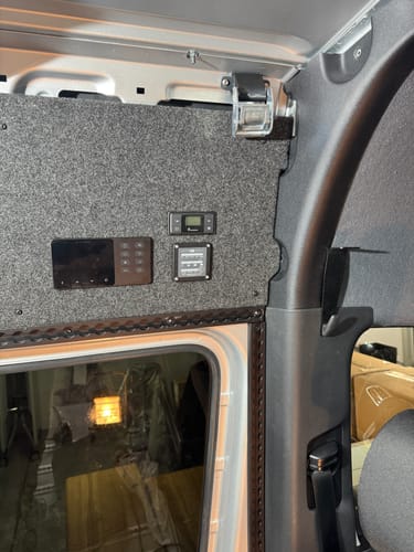 Customer photo review of Wollfilz selbstklebend für Camper