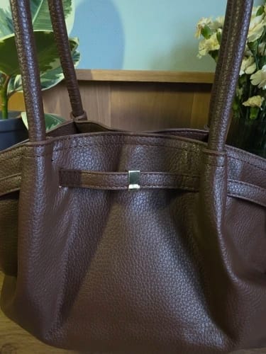 Customer photo review of Sandy Shoulder Tote Bag