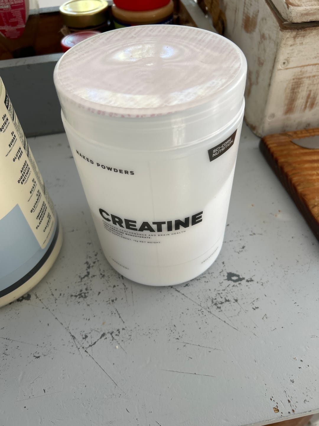 Customer photo review of NAKED CREATINE MONOHYDRATE - 200 Servings