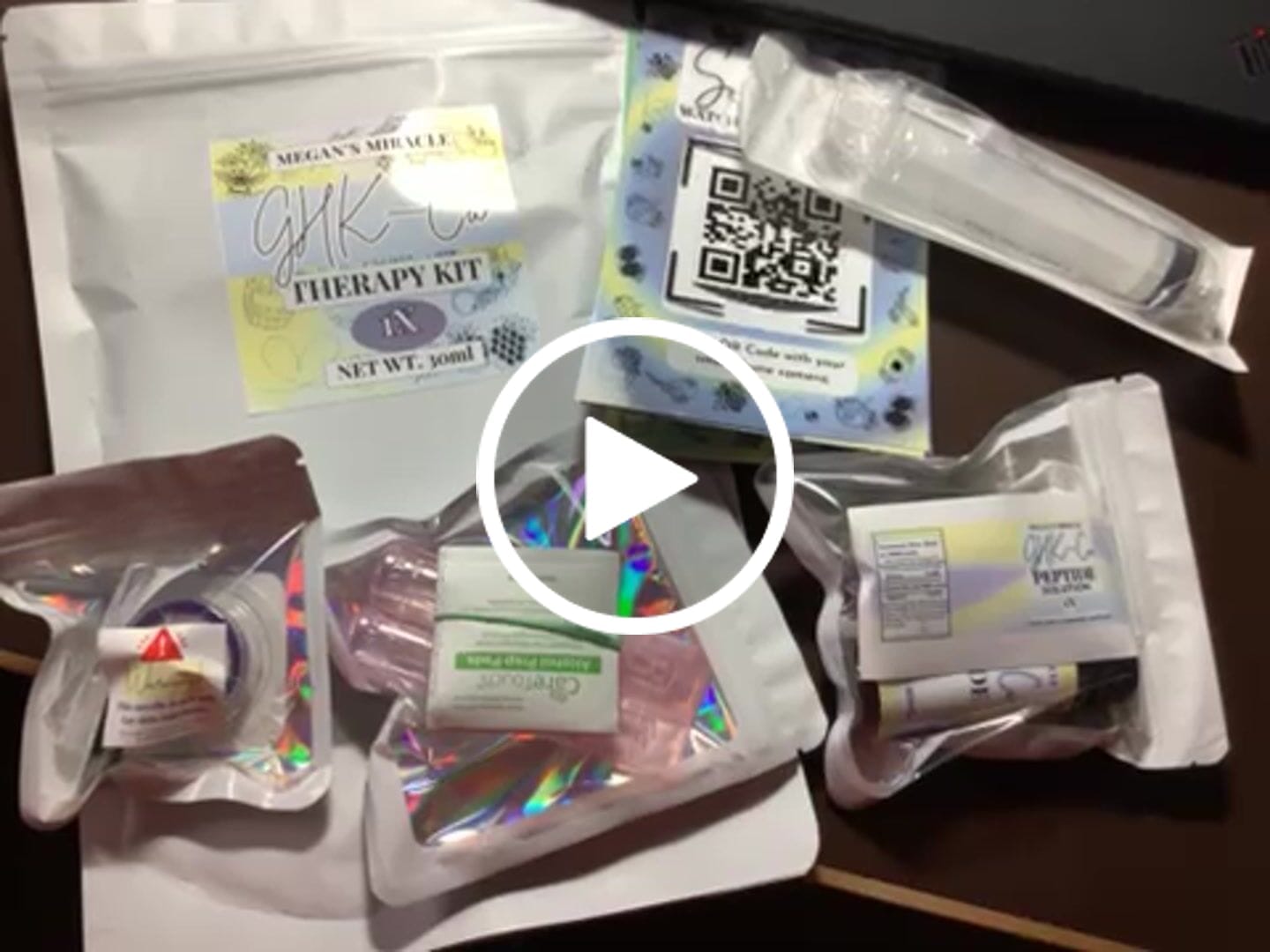 Customer video review of Copper Peptide GHK-CU Therapy Kit