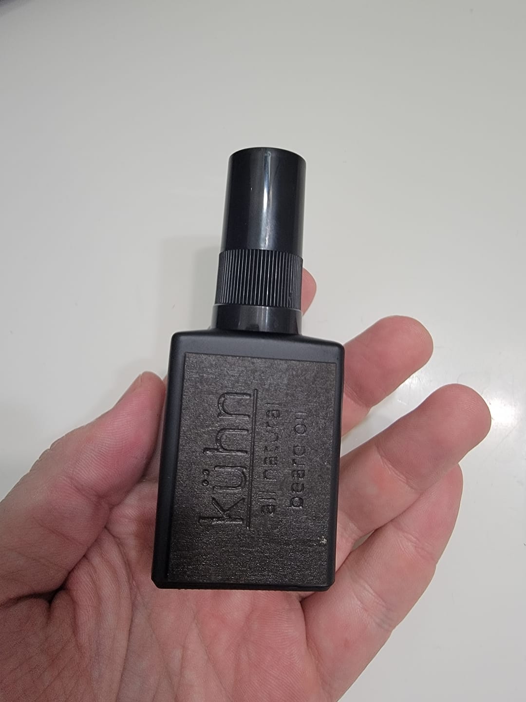 Customer photo review of 3 beard oil gift set (NEW)