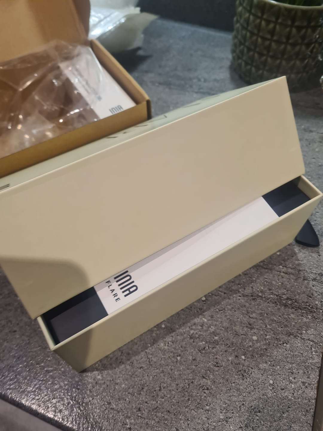 Customer photo review of INIA FLARE Microcurrent Facial Device