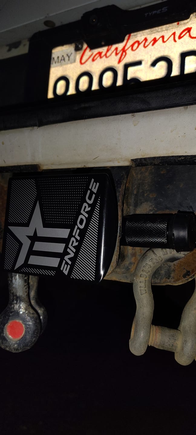 Customer photo review of Enrforce Tow Hitch Cover