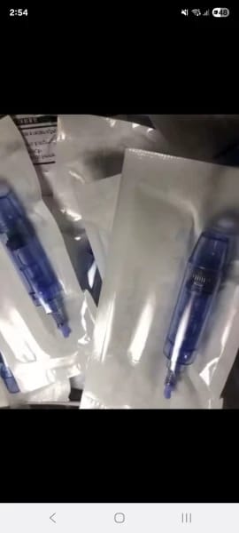 Customer photo review of Microneedling Pen – Smoother Skin And Faded Scars