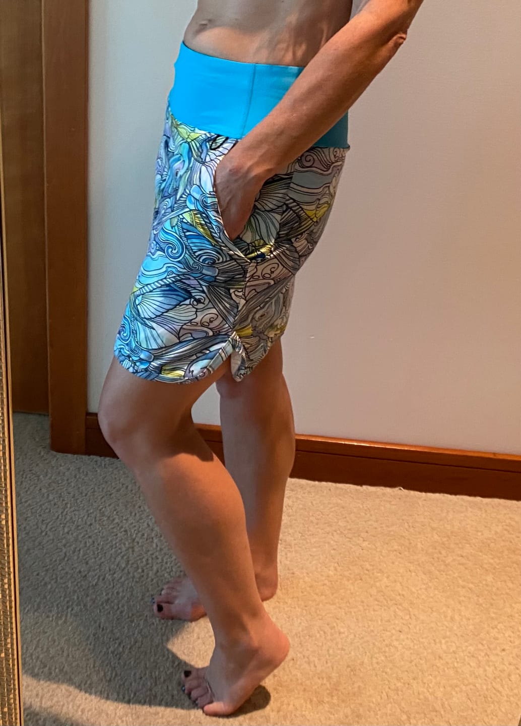 Customer photo review of Permit Paradise Skort