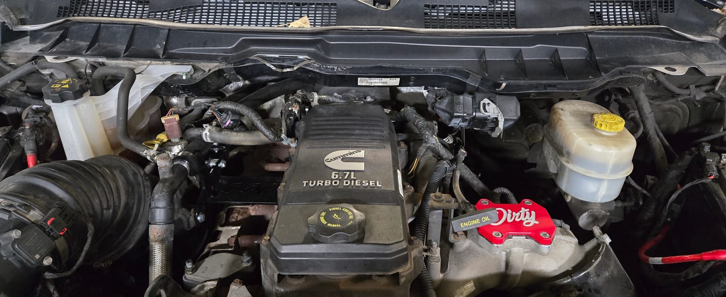 Customer photo review of 2009-2024 Cummins Dirty EGR/Cooler Delete (I67-EGR-A006)