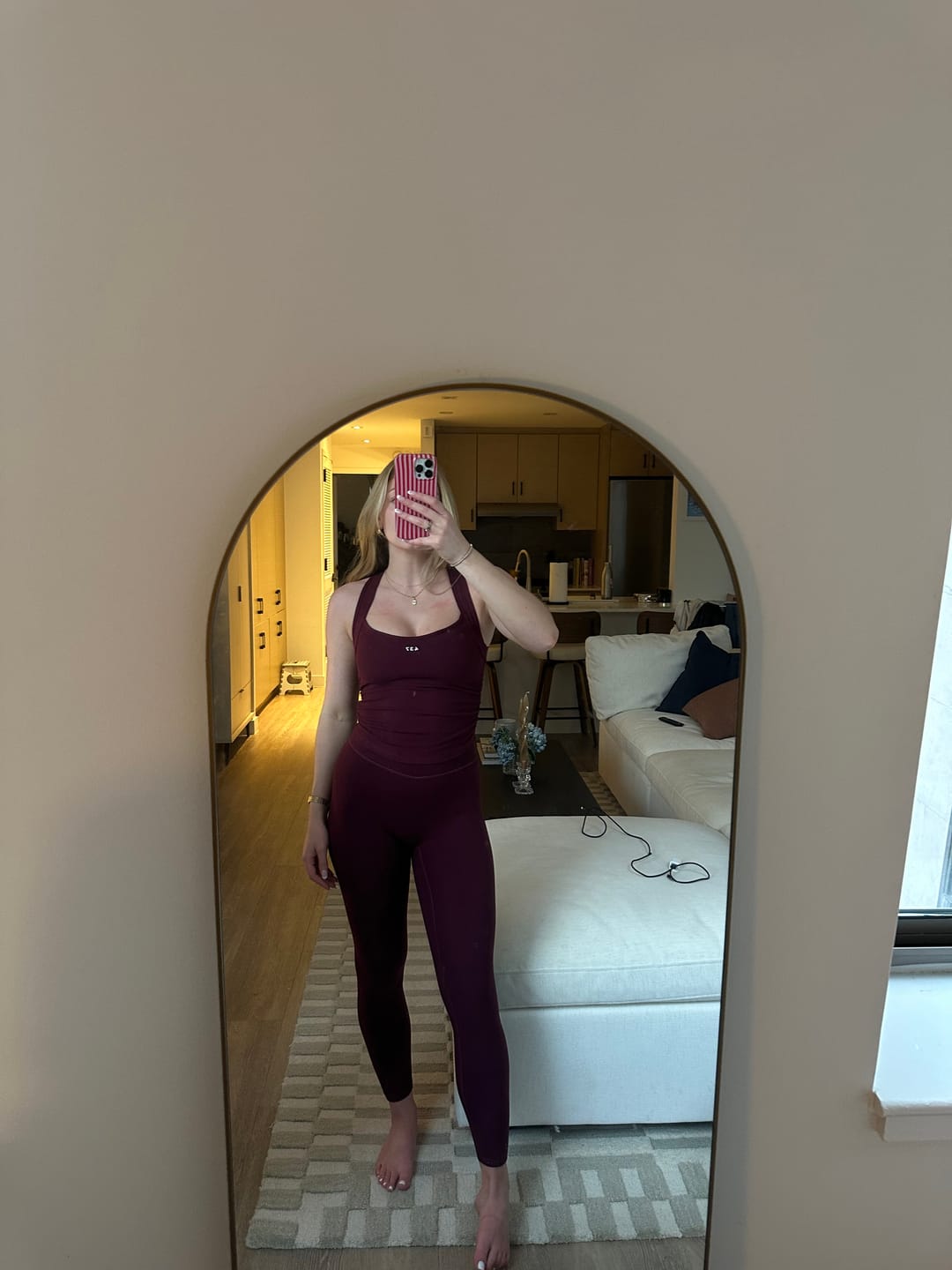 Customer photo review of The Sculpt Tank / Black-Cherry