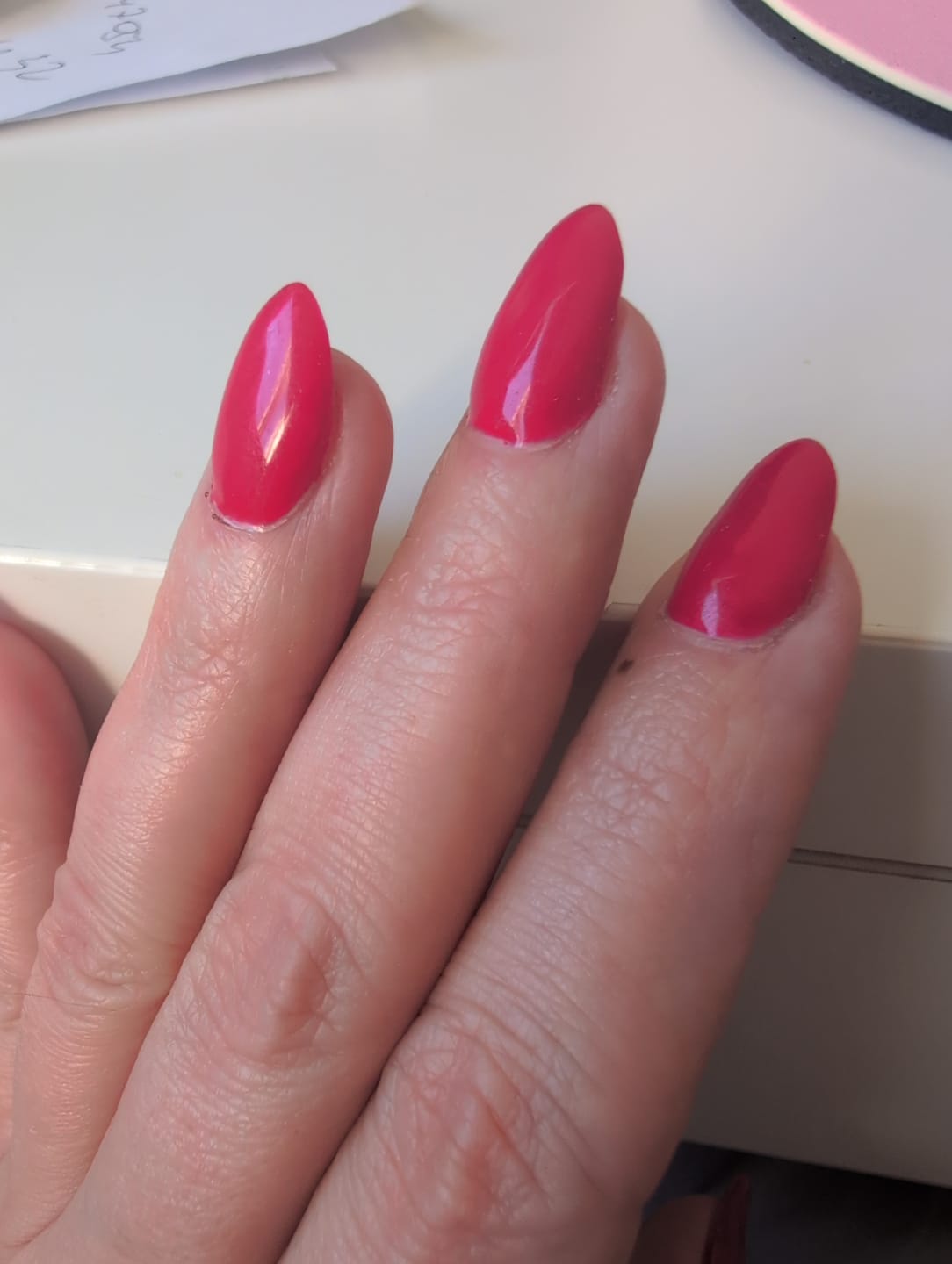 Customer photo review of Semilac 305 Spiced Apple UV Gel Polish