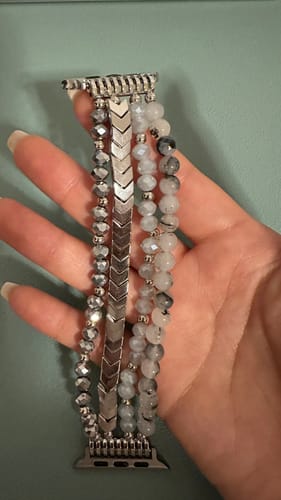 Customer photo review of NEU: Apple Watch Metallarmband "Juliette"