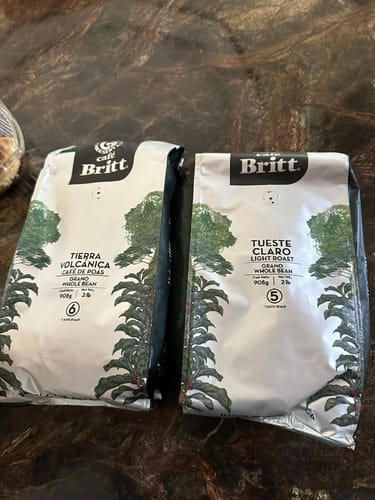 Customer photo review of Café Britt Altozano Café de Naranjo Molido