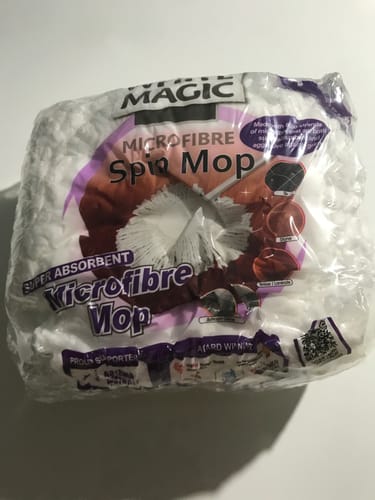 Customer photo review of White Magic Spin Mop Head Refills 3 pack