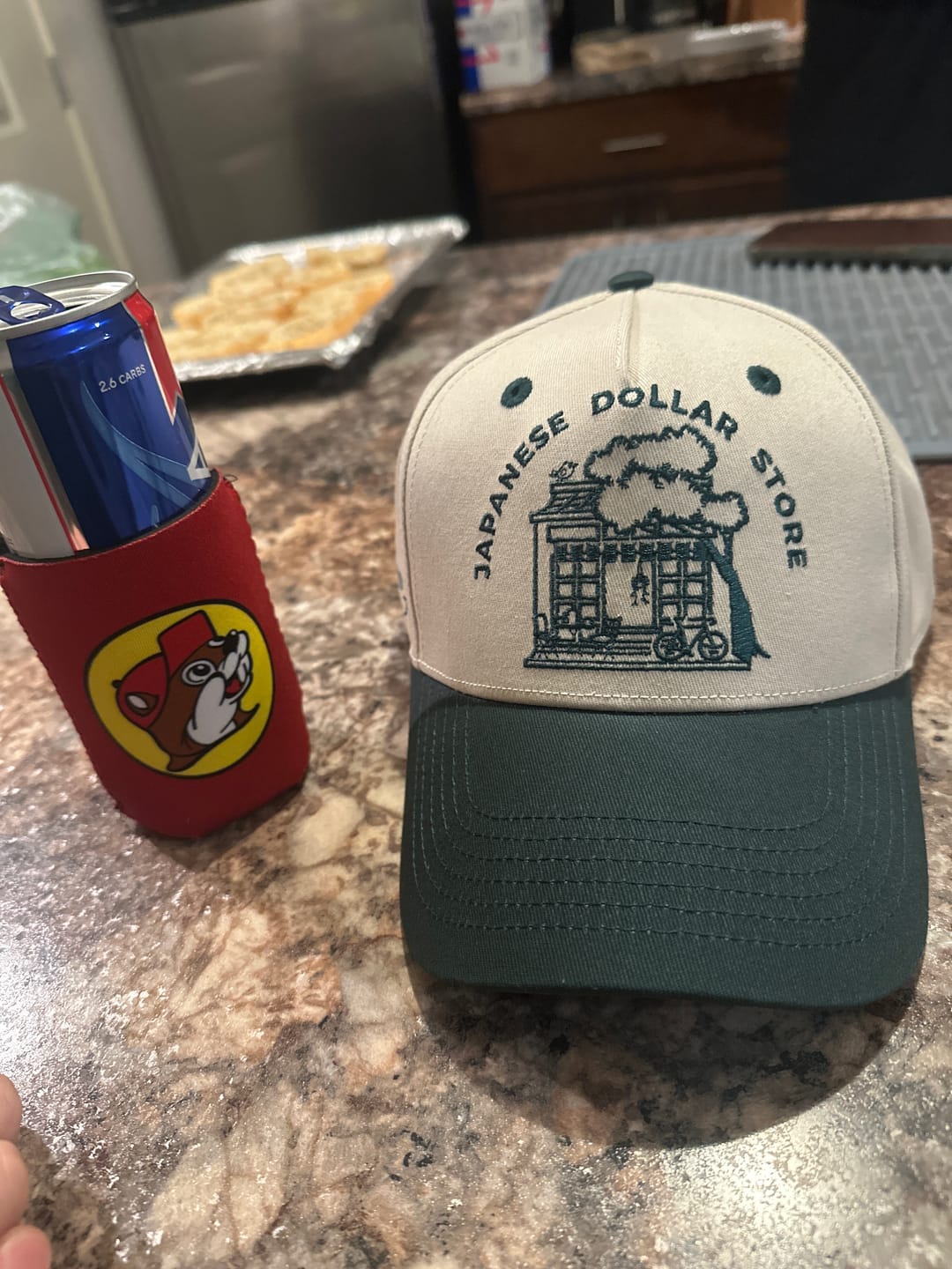 Customer photo review of Dollar Store Mart - Snapback Hat