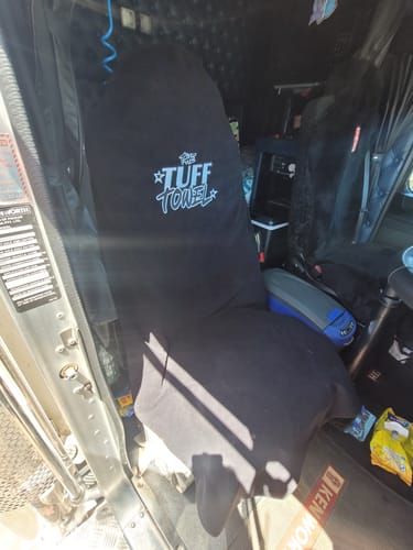 Customer photo review of Waterproof Car Towel Seat Cover