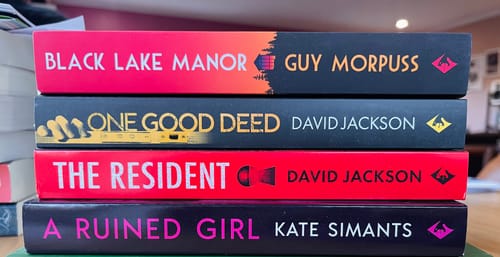 Customer photo review of Crime, Mystery & Thriller Books Box