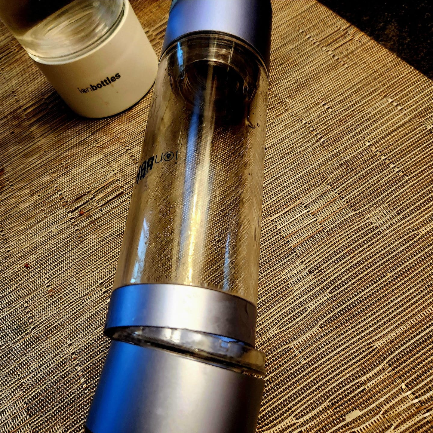 Customer photo review of ATOM Hydrogen Water Bottle