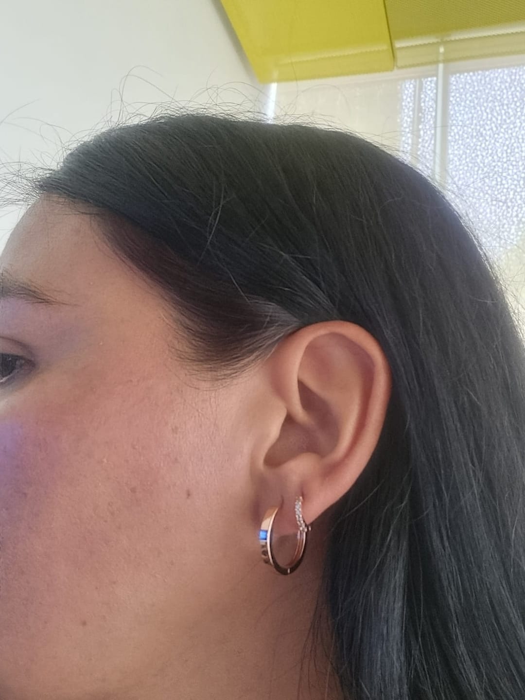 Customer photo review of ARGOLLAS POLAR BAÑADAS EN ORO ROSADO