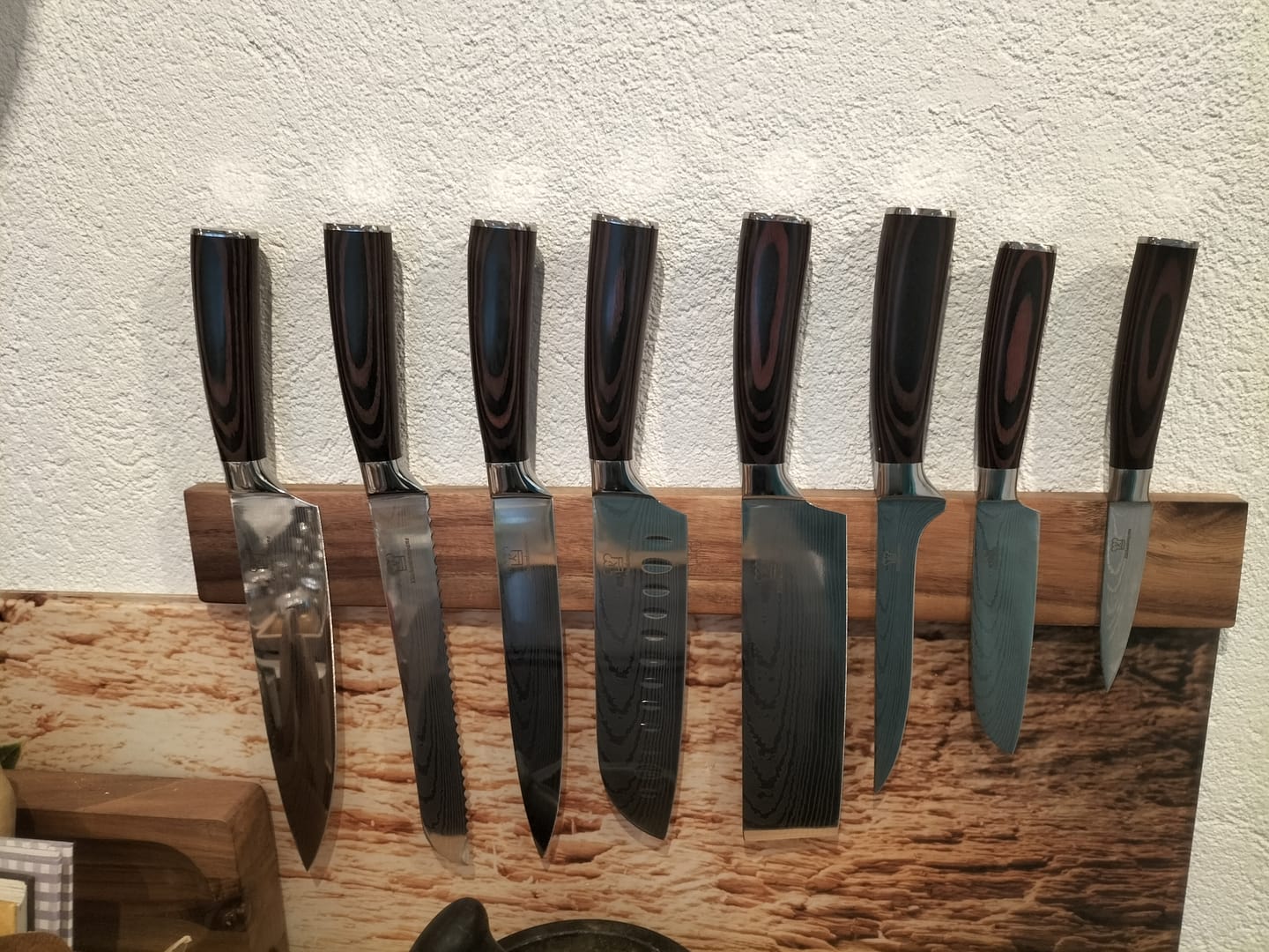 Customer photo review of Magnetische Holzleiste Kōyōju