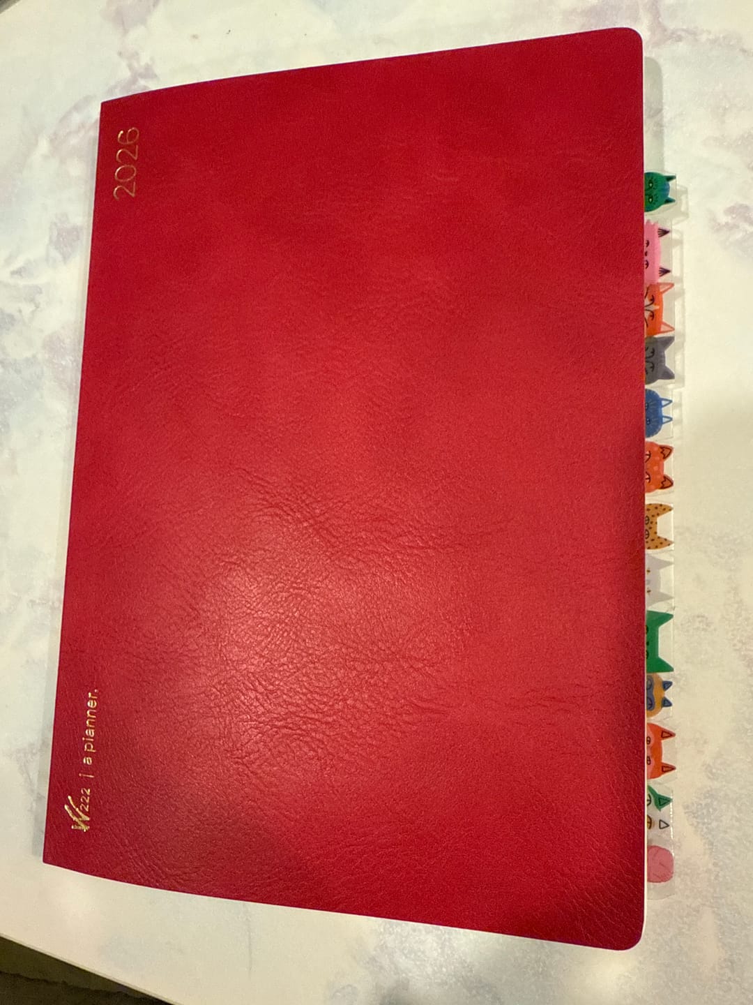 Customer photo review of PRE-ORDER | 2026 A5 Weekly Planner | Core | Unstacked Weekends