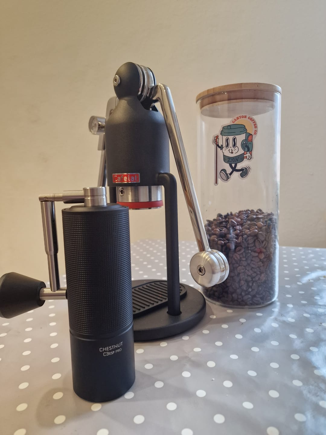 Customer photo review of TIMEMORE Chestnut C3 ESP PRO - Handmühle, Kaffeemühle