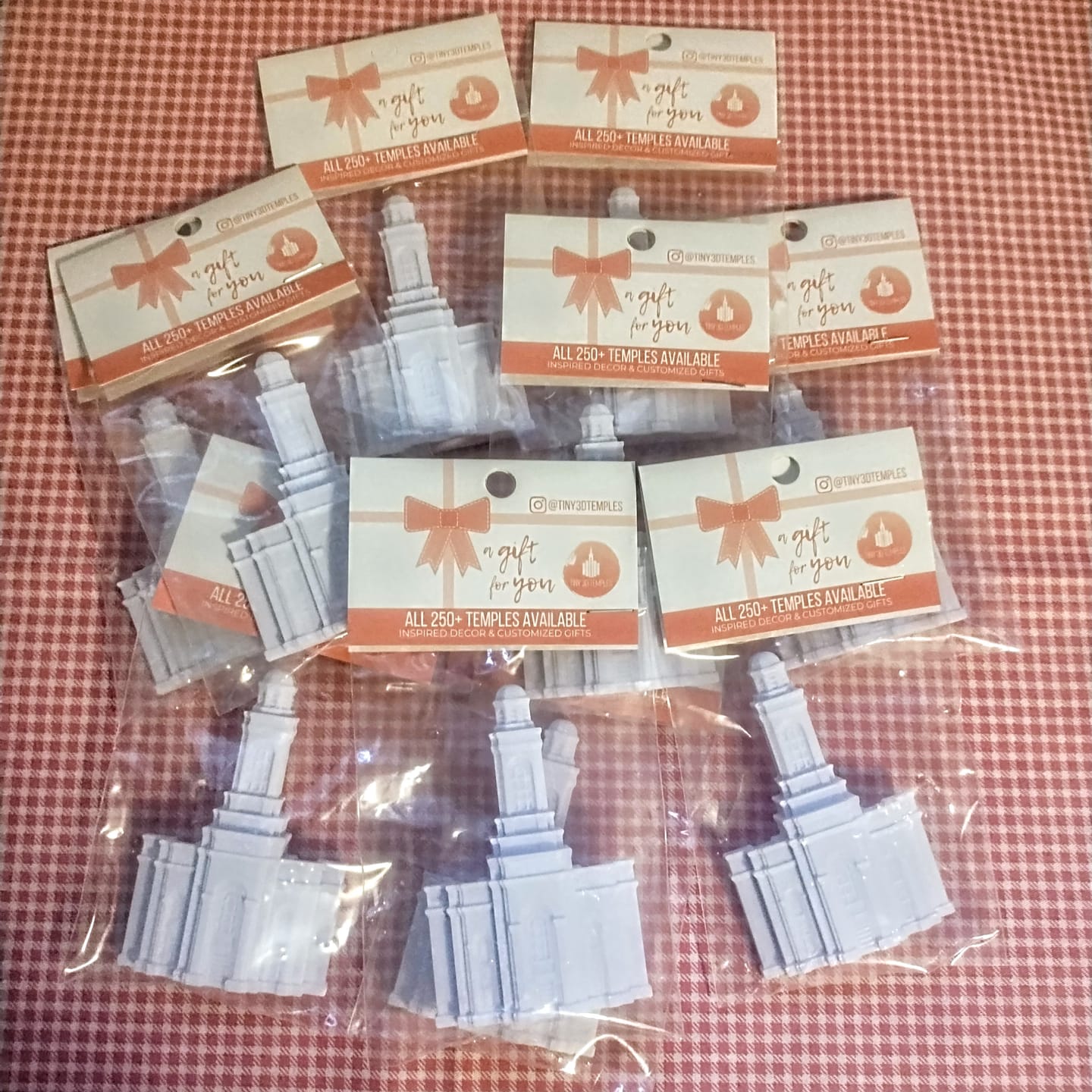 Customer photo review of 10 Temple Magnets - Gift Ready