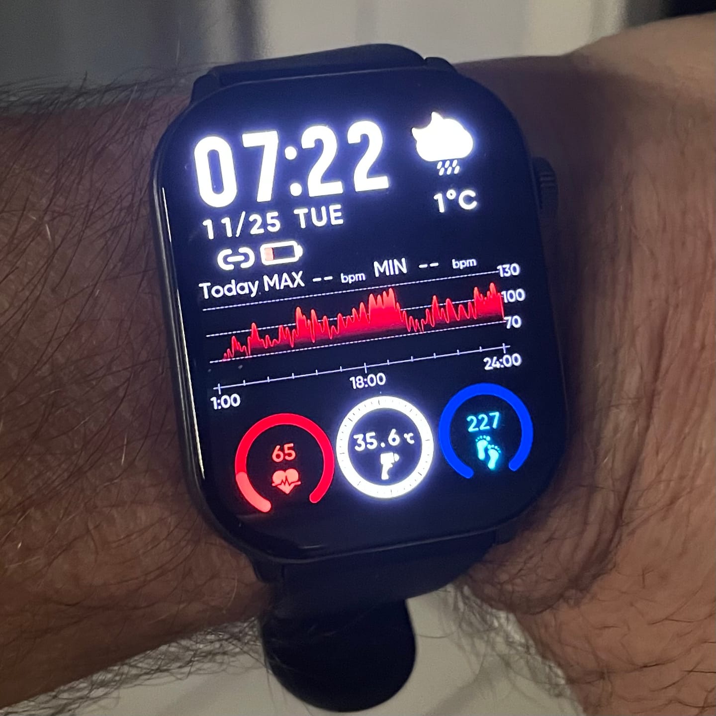Customer photo review of Gard Pro Health 3 – Smartklocka