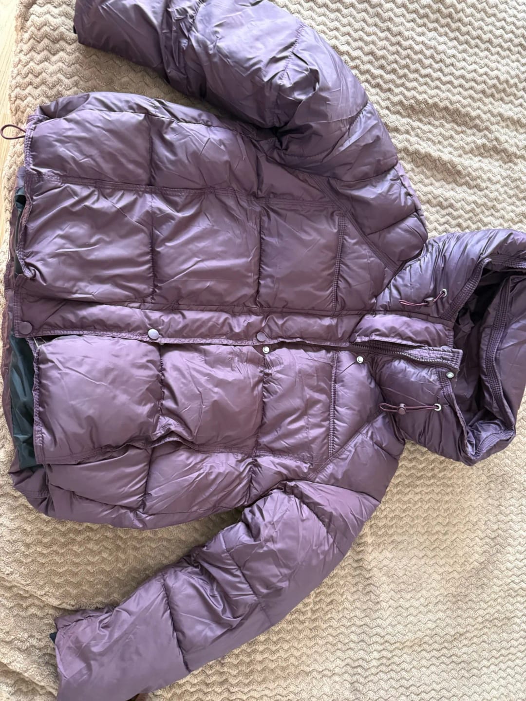 Customer photo review of Alina Hooded Puffer Jacket
