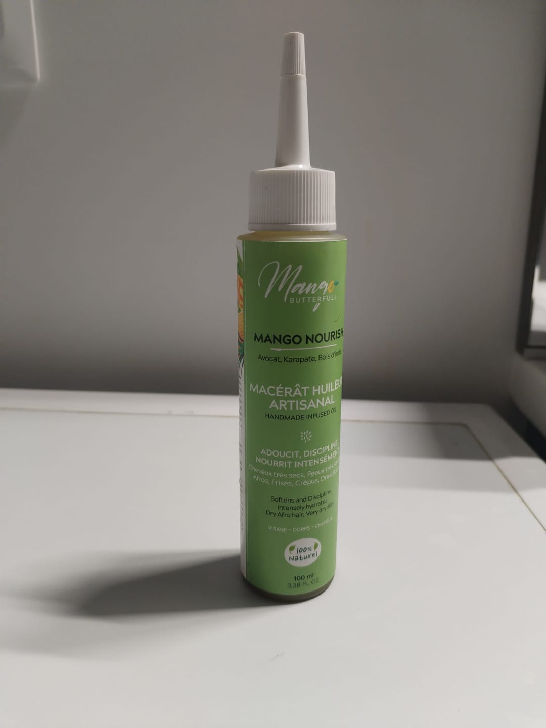 Customer photo review of Macérât huileux artisanal NOURISH