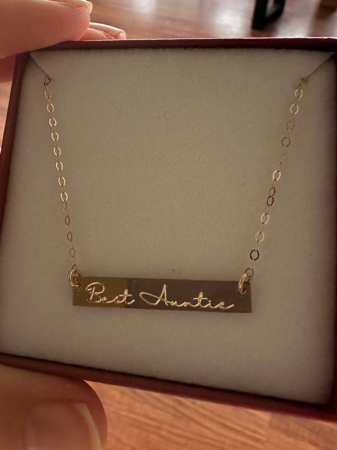 Customer photo review of Item Personalization