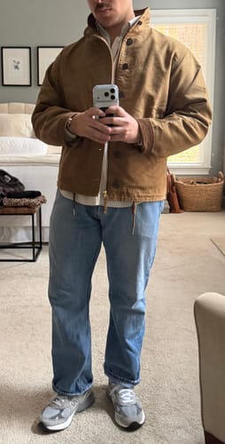 Customer photo review of Lot 323 USN N-1 Deck Jacket - Navy