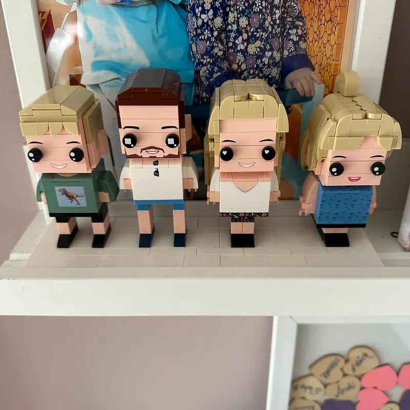 Customer photo review of Custom Brick Figures