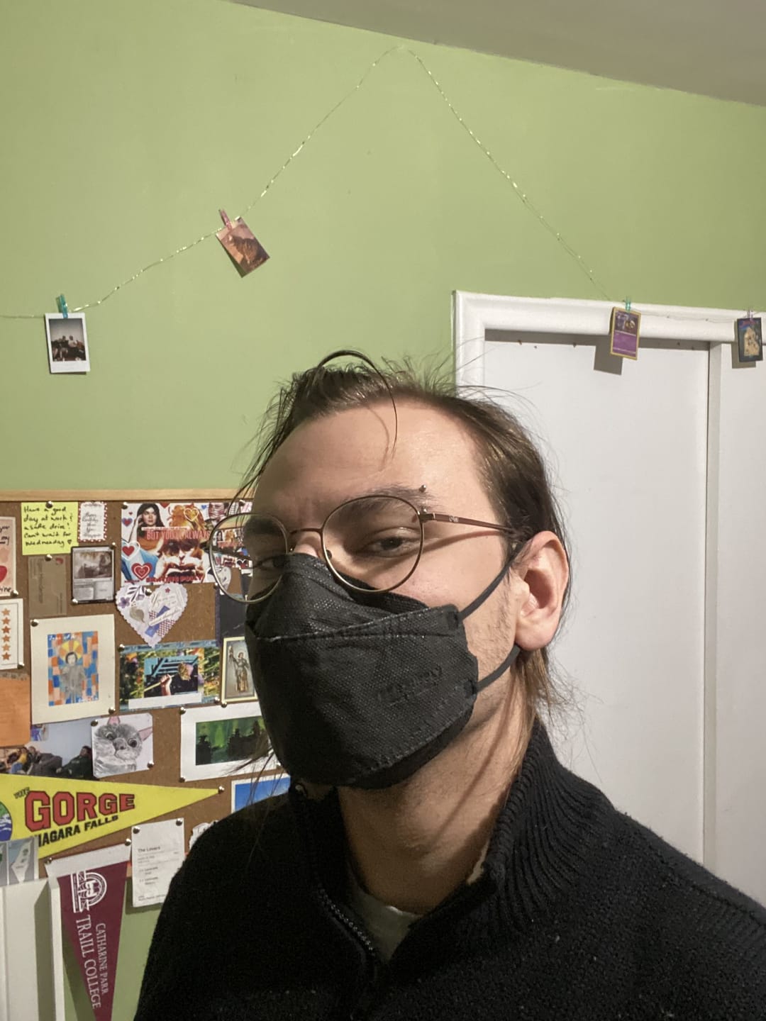 Customer photo review of N95 Respirator Face Mask Made in Canada (Regular)