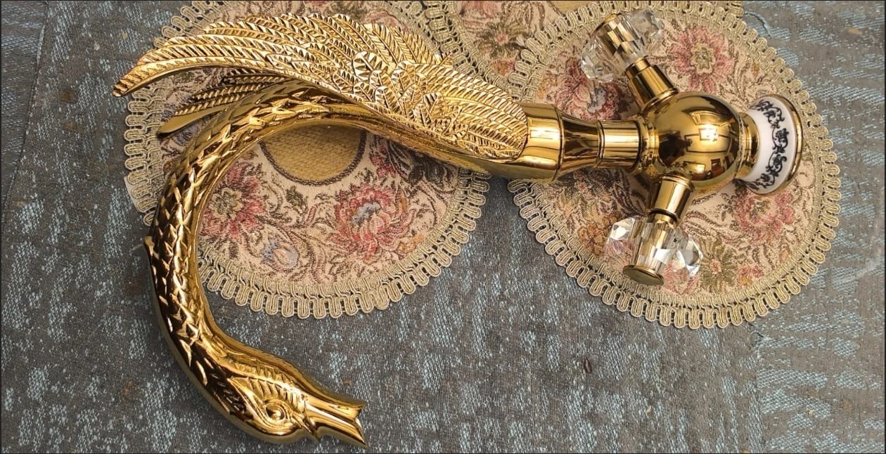 Customer photo review of Luxury Swan-shaped Solid Brass Double Handle Bathroom Faucet – Where Art Meets Function