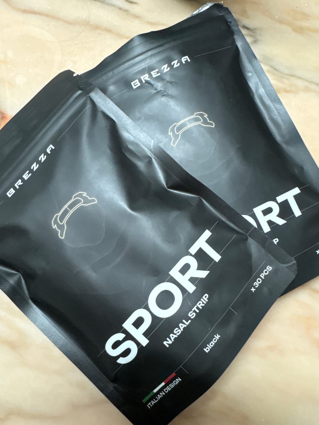 Customer photo review of SPORT Nasal Strip - Black