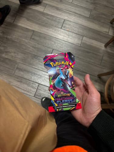 Customer photo review of Pokemon Phantasmal Flames Sleeved Booster Pack (Random Art)