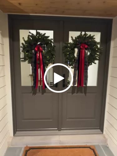 Customer video review of Haven Holiday Wreath Ribbon