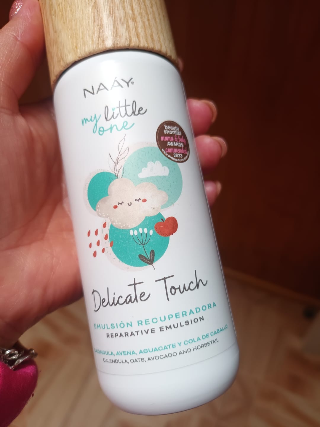 Customer photo review of Delicate Touch | Emulsión Recuperadora | Calmante