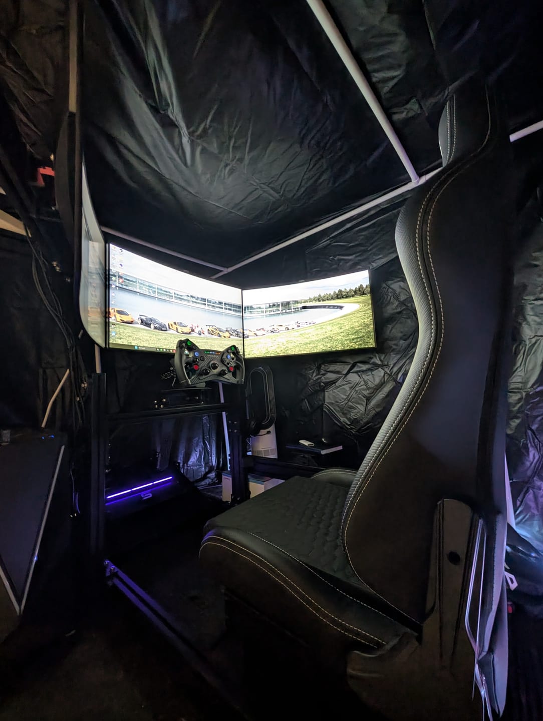 Customer photo review of XL RS Simulator Seat V2