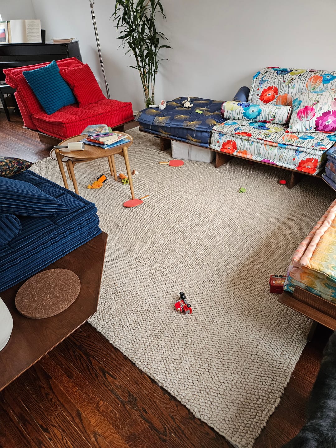 Customer photo review of All Natural Wool Rug Pad