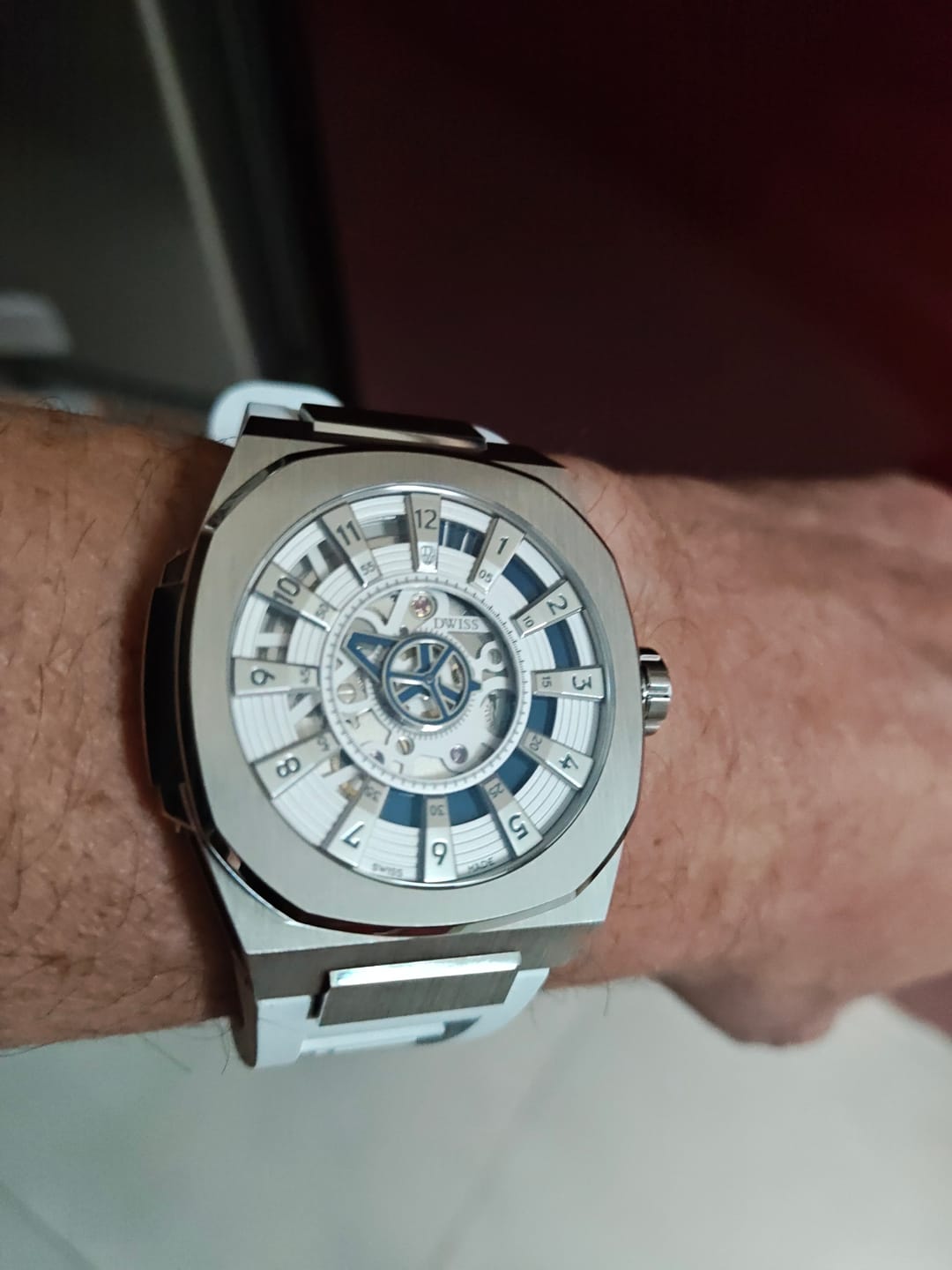 Customer photo review of M3S-blue-bracelet
