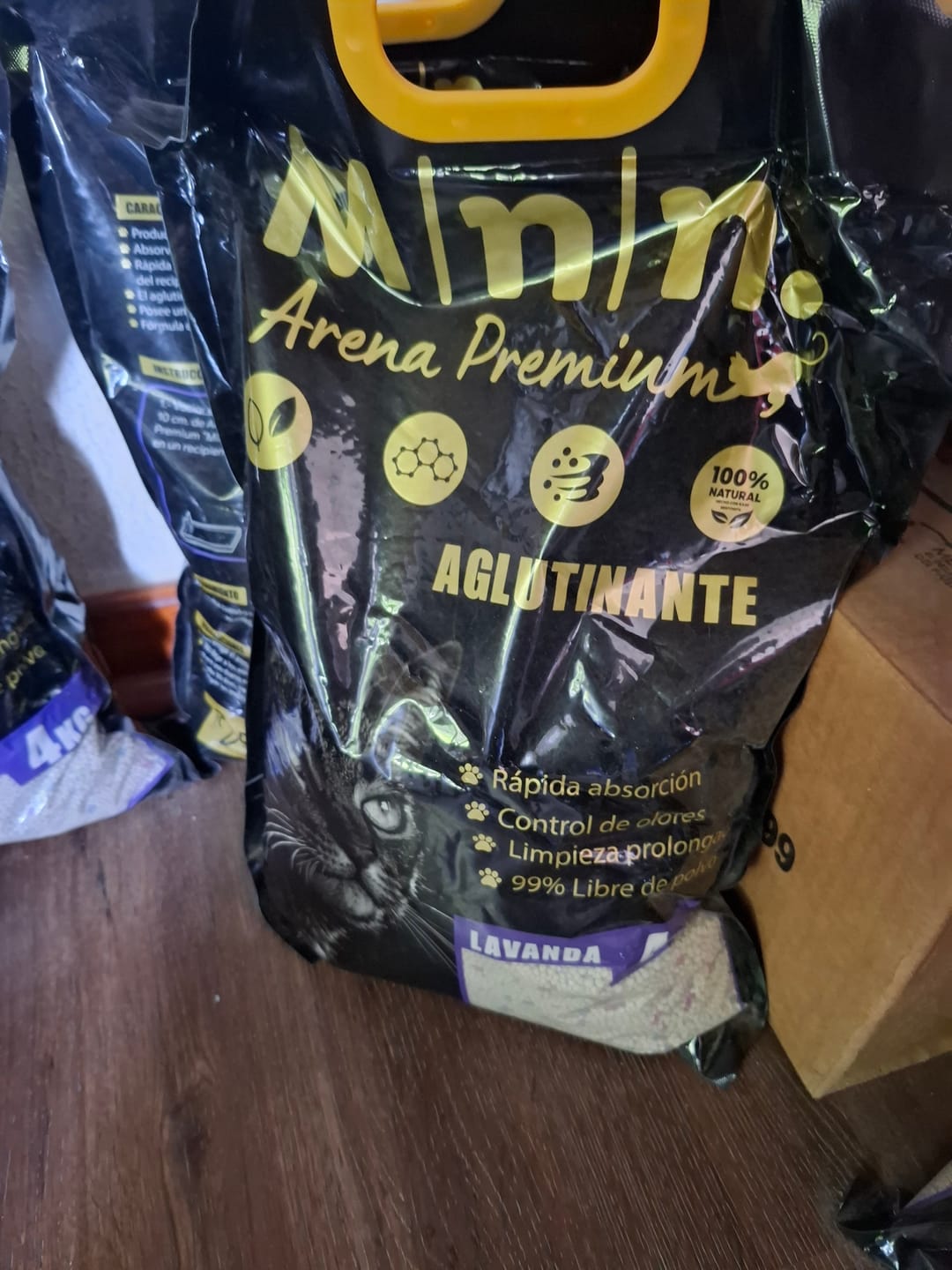 Customer photo review of Arena Minino Aglutinante 16kg